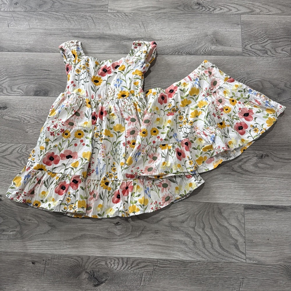 Gymboree 4T Country Trail Pattern - Dress and Skirt